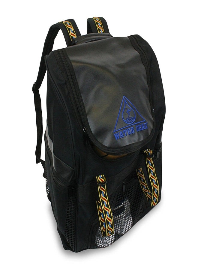 Water Gear Swimmers Backpack - Swimming Sports Athlete - Water Resistant Nylon Training Equipment Bag- Water Gym Bag For Men and Women - Image 1