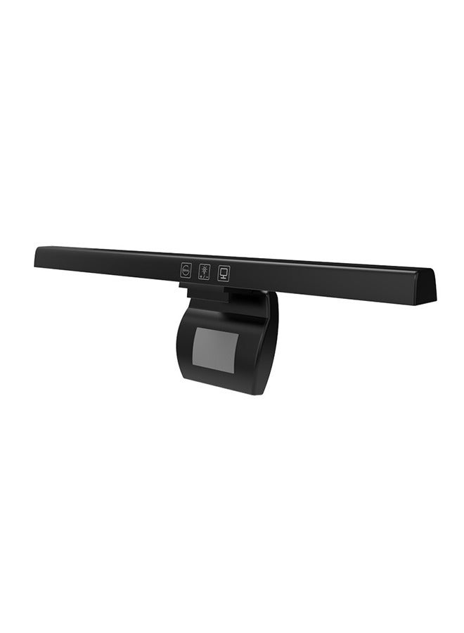 FlashHawk Smart Monitor Screen Hanging Lamp Laptop Light with Adjustable Brightness/Color for Office/Home/Gaming/Desk Black 330MM - Image 1