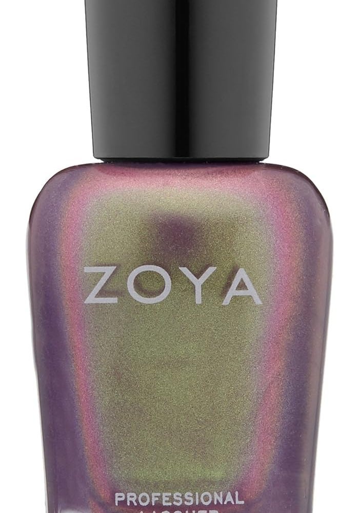 Zoya Adina ZP608 Violet Metallic Duochrome Nail Polish, 15 ml - Image 1