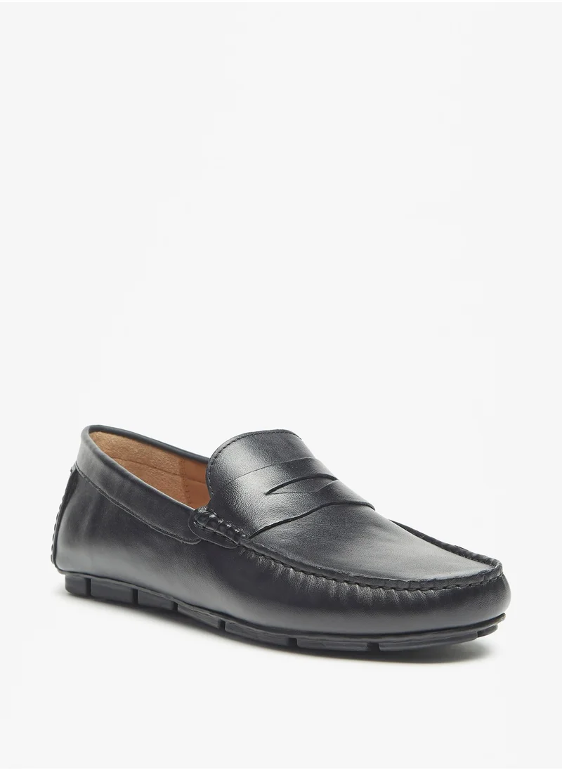 ال بي ال من شو اكسبرس Men Solid Slip-On Moccasins