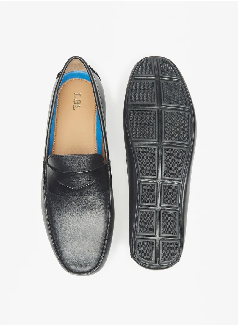 ال بي ال من شو اكسبرس Men Solid Slip-On Moccasins
