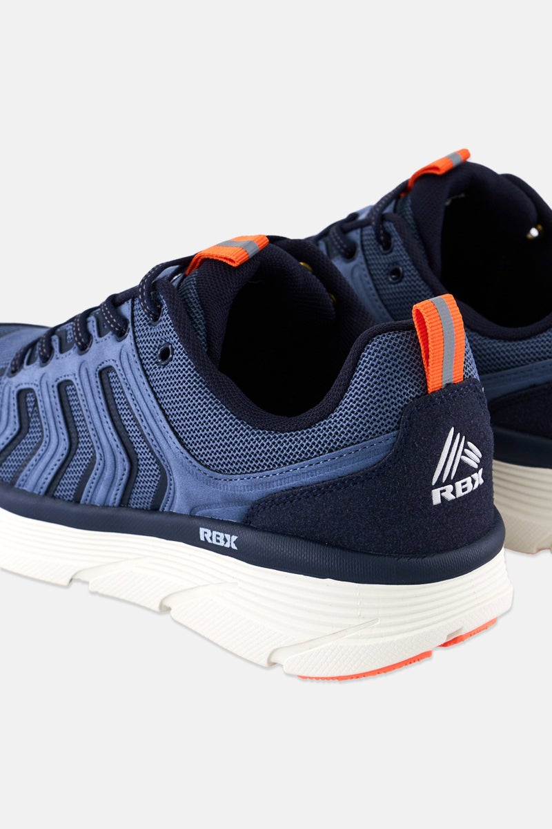 RBX Men Lace Up Outdoor Shoes, Navy - Image 2