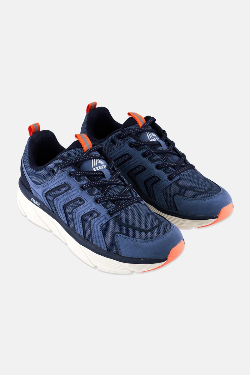 RBX Men Lace Up Outdoor Shoes, Navy - Image 1