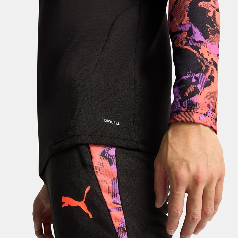 PUMA Men's individualCUP 1/4-Zip Football Top