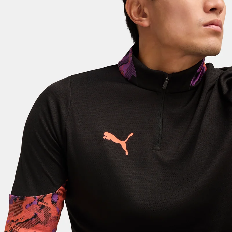 PUMA Men's individualCUP 1/4-Zip Football Top