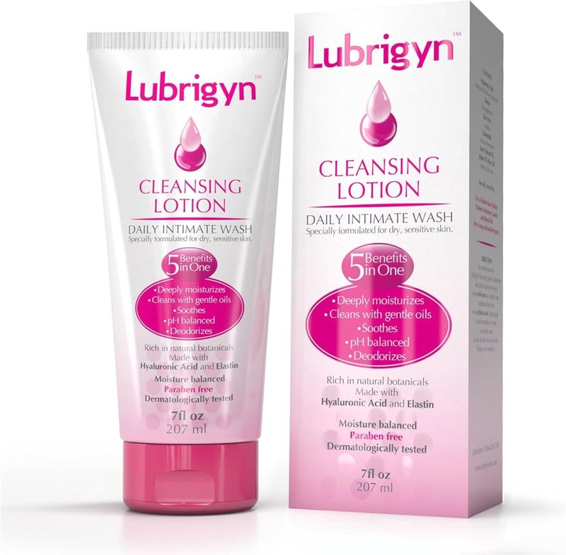 Cleansing Lotion Moisturizing and Replenishing Daily Feminine Wash Hyaluronic AcidEnriched Feminine Care for Dry and Delicate Skin pH Balancing Wash with Fitoextract Complex 7 fl oz