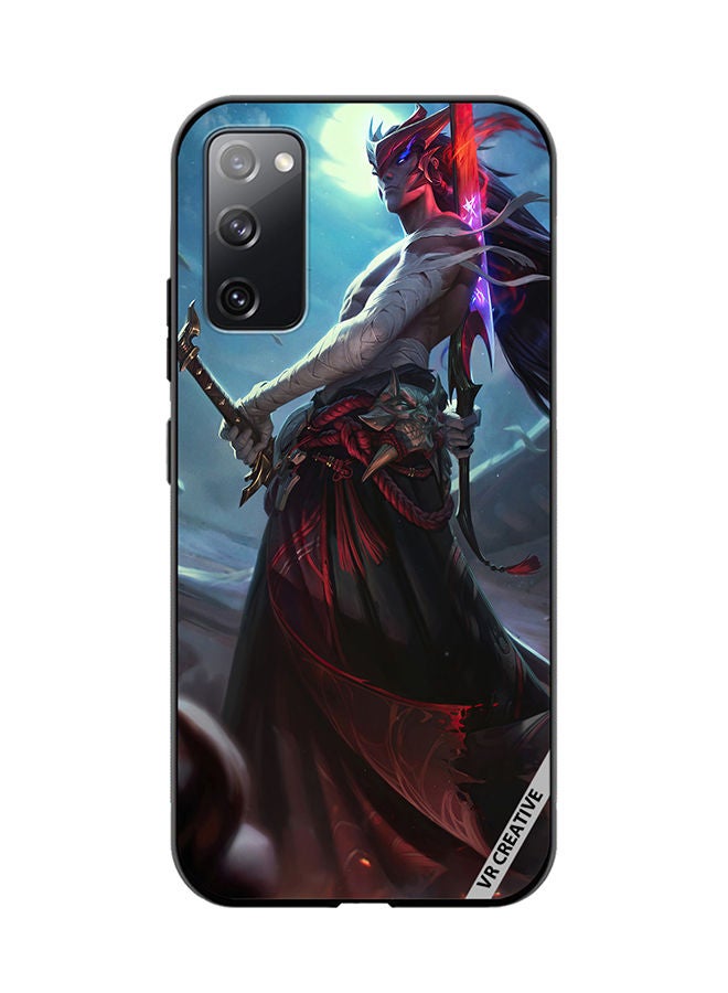 VR CREATIVE Protective Case Cover For Samsung Galaxy S20 FE 5G Yone League Of Legends Design Multicolour - Image 1