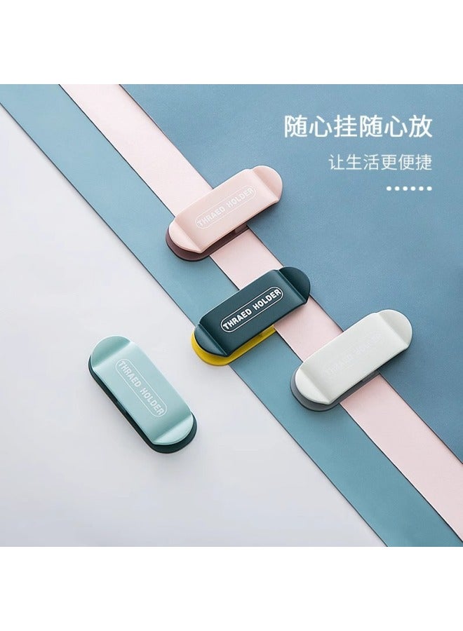 Simple And Practical Hook Adhesive Wall Cable Holder Wire Organizer No-drill Fixing Clip Cable Management - Image 2