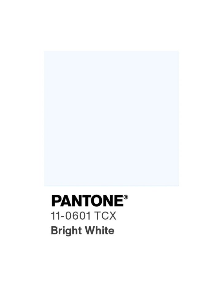 BYFT Threads Round Neck Plain T-Shirt - White (Medium, Polycotton, Pantone 000C, Set of 01 Pcs) - Image 3