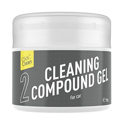 CLICK CLEAN Cleaning Gel for Car, 7oz Car Detailing Tools, Car Cleaning Putty Gel, Car Interior Cleaner Universal Dust Cleaner for Keyboard, Laptop, Car Air Vents - Image 2