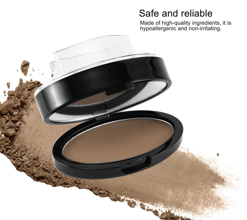 Boobeen Eyebrow Seal Stamp Powder - Waterproof 3 Seconds Eye Make Up Nature Coloring Kit - Creates Natural Looking Brows for Makeup Beginners - Image 4