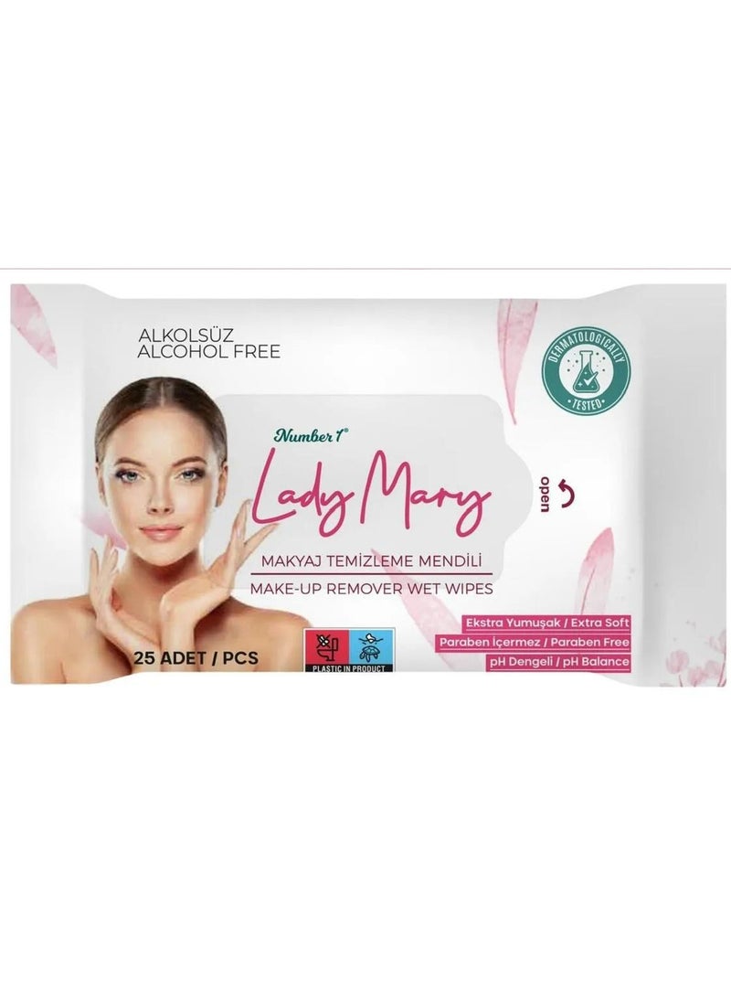 Number - Make-Up Remover Wet Wipes - Image 1