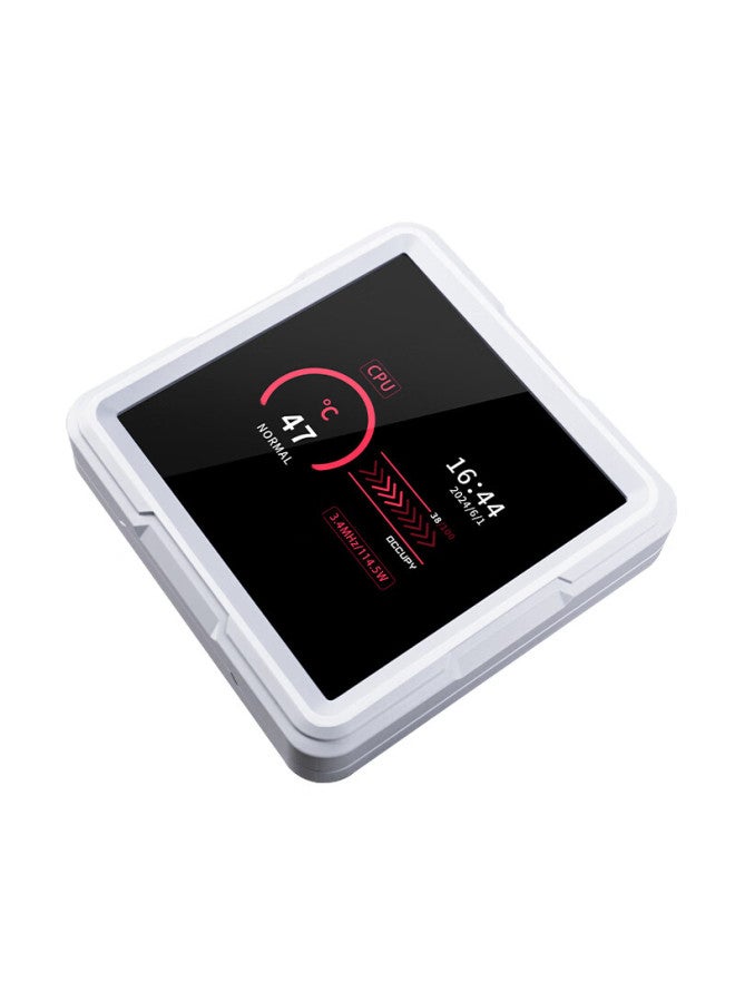 Valkyrie B240-gt-w Vk All-in-one Cpu Liquid Cooler 3.95-inch Ips Lcd Display Multi-platform Support Argb Lighting Effects Single-line Ventilation Fan - Image 4