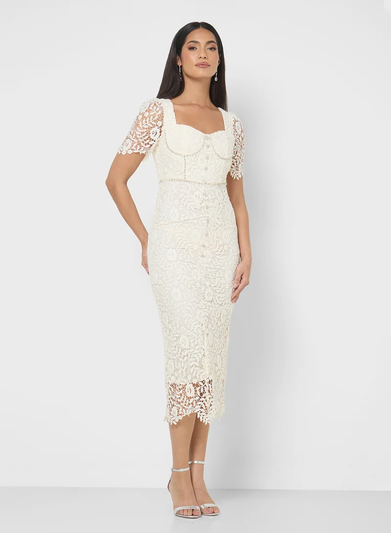 Ella Limited Edition Lace Shift dress