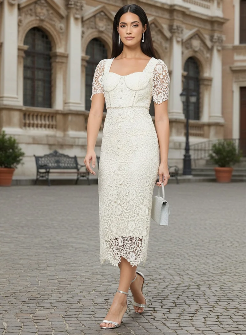Ella Limited Edition Lace Shift dress