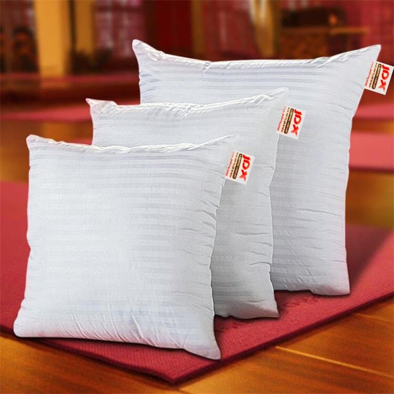 JDX Cushion Filler | Hotel Quality Premium Fibre Sofa Cushions Set of 5 (BD) | Cushion 16 inch x 16 inch | Sofa Pillow,Cushion 18011-5-16x16 - Image 2