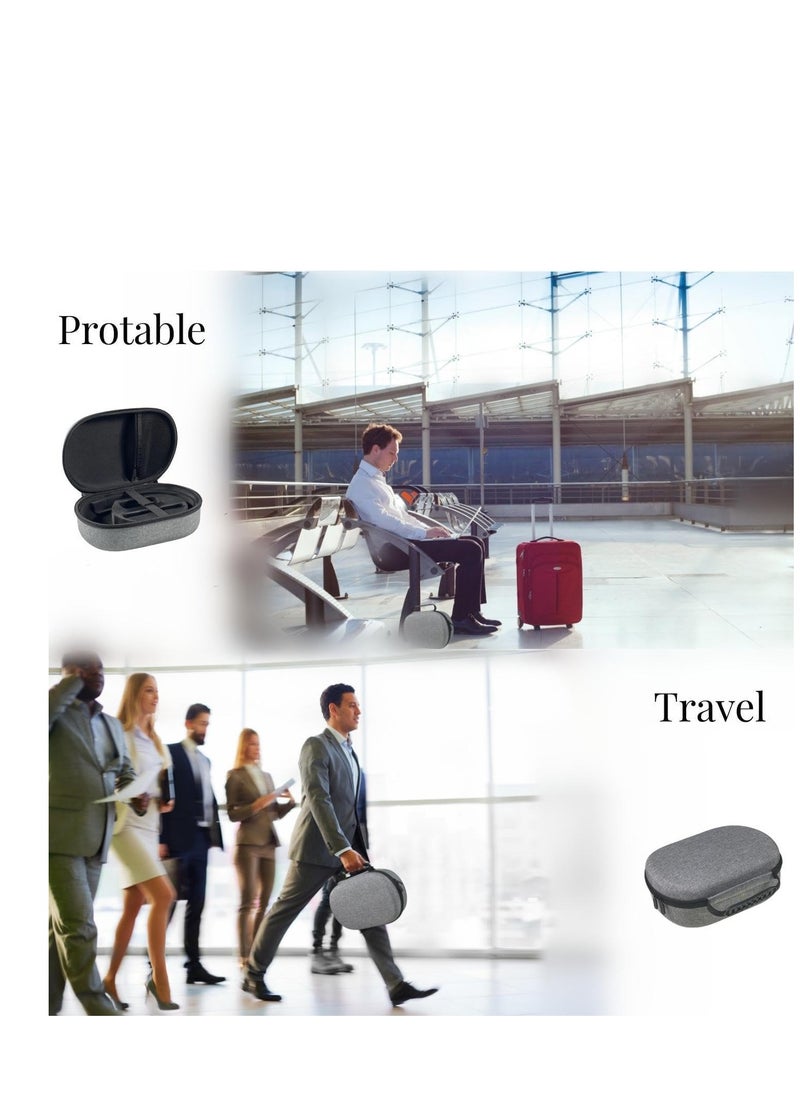 Skycare - Skycare Carrying Case for Apple Vision Pro, Anti-Fall Hard Travel Case for Apple Vision Pro Case Protable Waterproof Storage Bag for Apple Vision Pro Accessories (Grey) - Image 1
