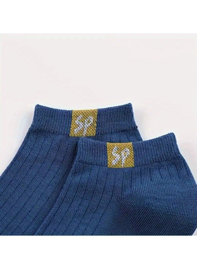 5 Pairs Of Men's Pure Breathable Casual Soft And Comfortable Socks, Summer No Show Socks - Image 5