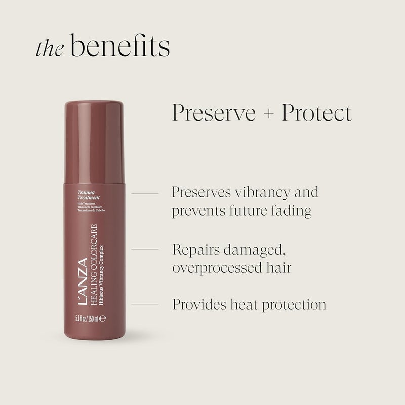 L'ANZA Healing Colorcare Color-Preserving Trauma Treatment - 5.1 fl oz (150 ml) - Image 3