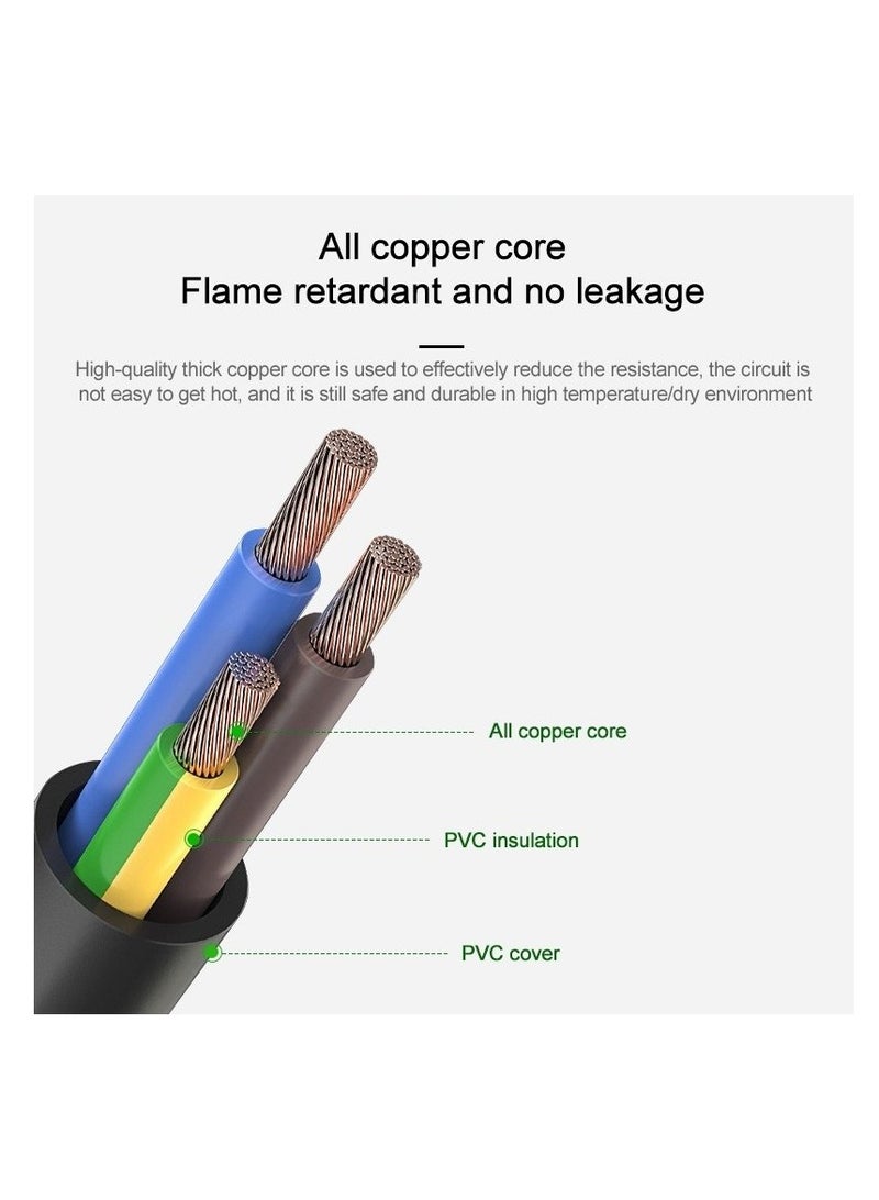 Terabyte 135W 20V 6.75A Laptop Notebook Power Adapter For Lenovo Big Square USB, Plug:AU Plug - Image 3