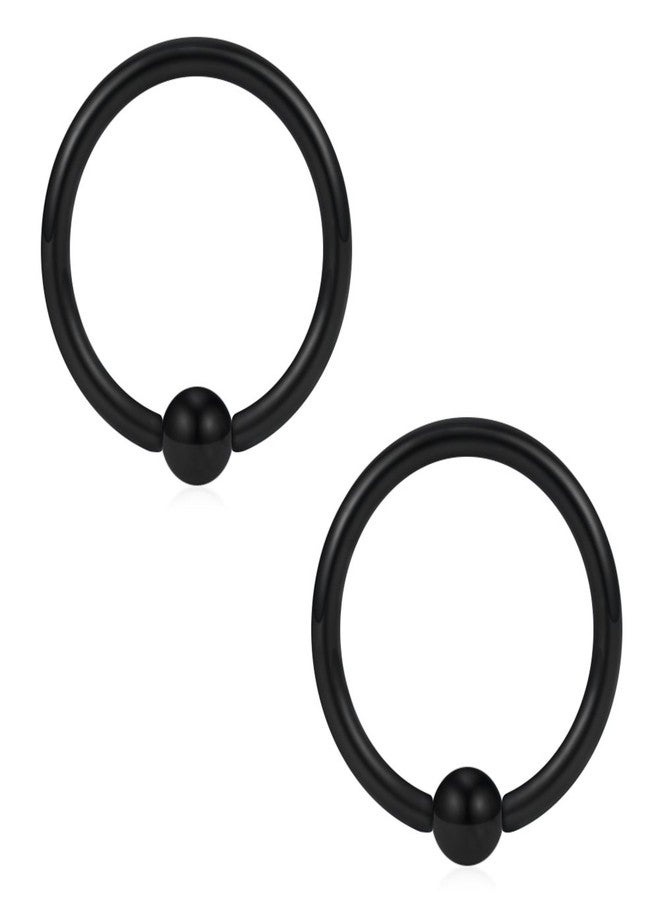 SCERRING 12PCS 18G 8mm Nose Hoop Lip Eyebrow Tongue Helix Tragus Cartilage Septum Piercing Ring - Mix Color - Image 4
