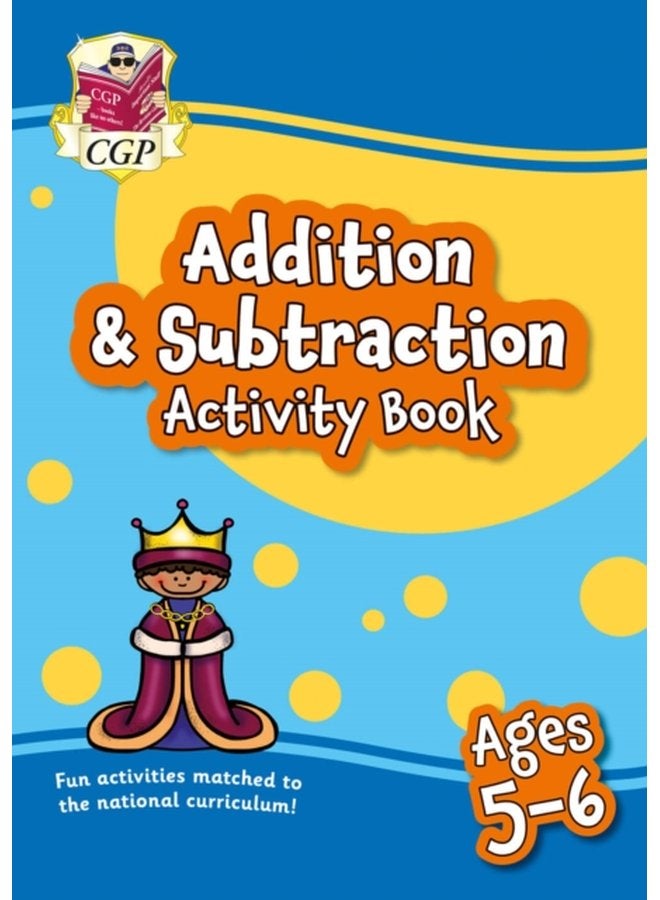 Addition Subtraction Activity Book for Ages 5 6 Year 1 - Paperback