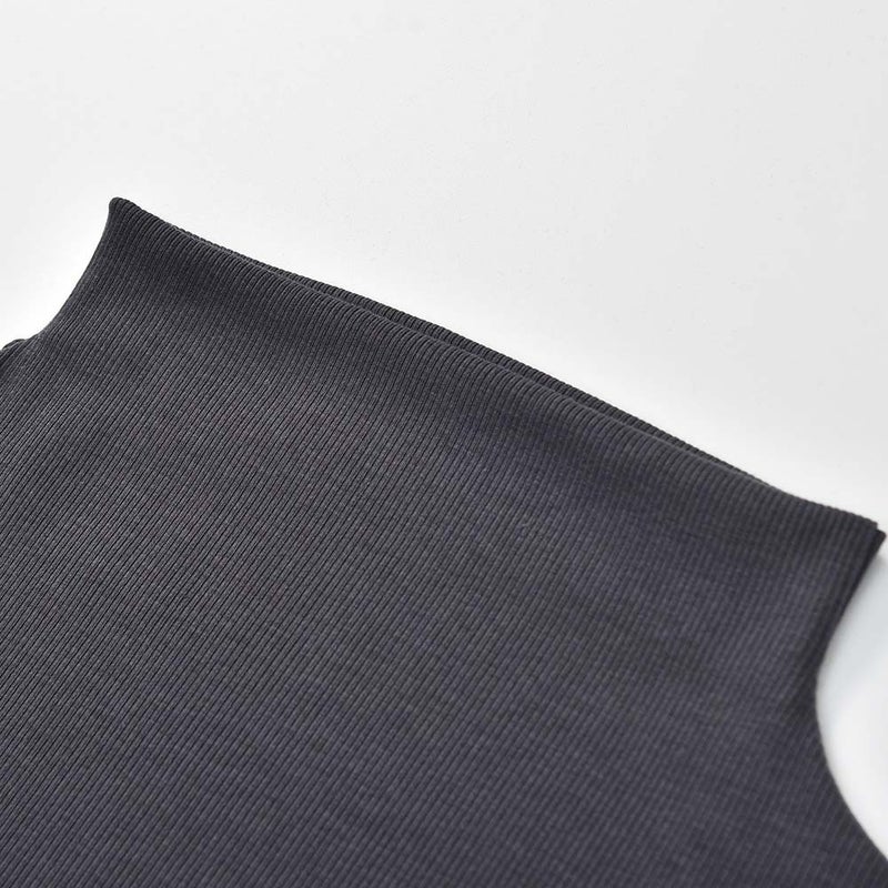 Women's Sleeveless Stretch Slim-Fit Ribbed Camisole Top - Image 4
