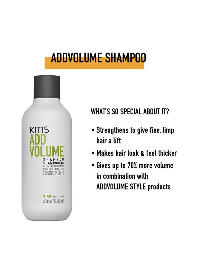 kms - Addvolume Shampoo For Fine Weak Hair 10.1 Oz - Image 1
