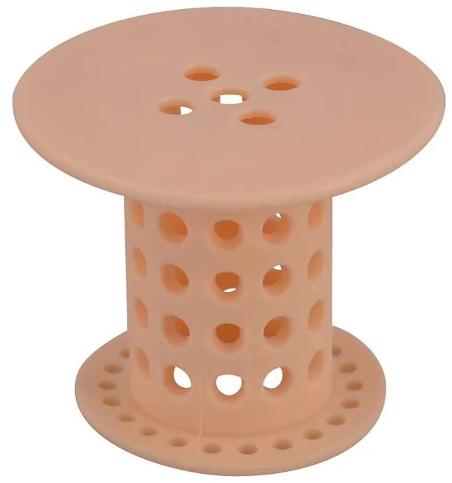 SEASPIRIT Revolutionary Tub Drain Protector Hair Catcher/Strainer/Snare Silicone Kitchen and Bathroom Sink Filter Waste Stopper Strainer Sink Filter Multi-Color - Image 1