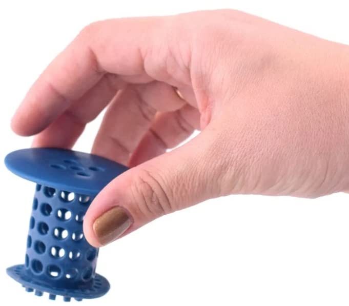 SEASPIRIT Revolutionary Tub Drain Protector Hair Catcher/Strainer/Snare Silicone Kitchen and Bathroom Sink Filter Waste Stopper Strainer Sink Filter Multi-Color - Image 2