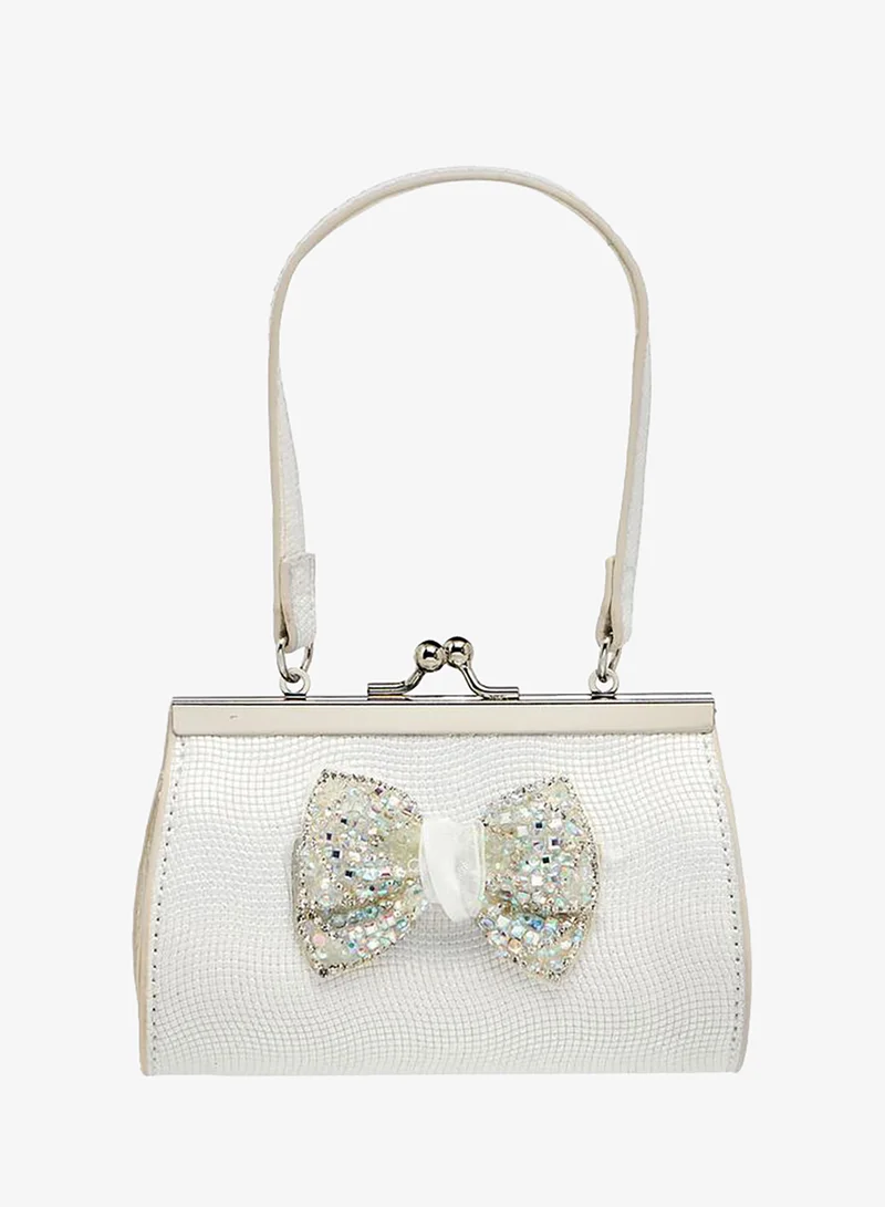 Celeste Handbag with Embellished Bow