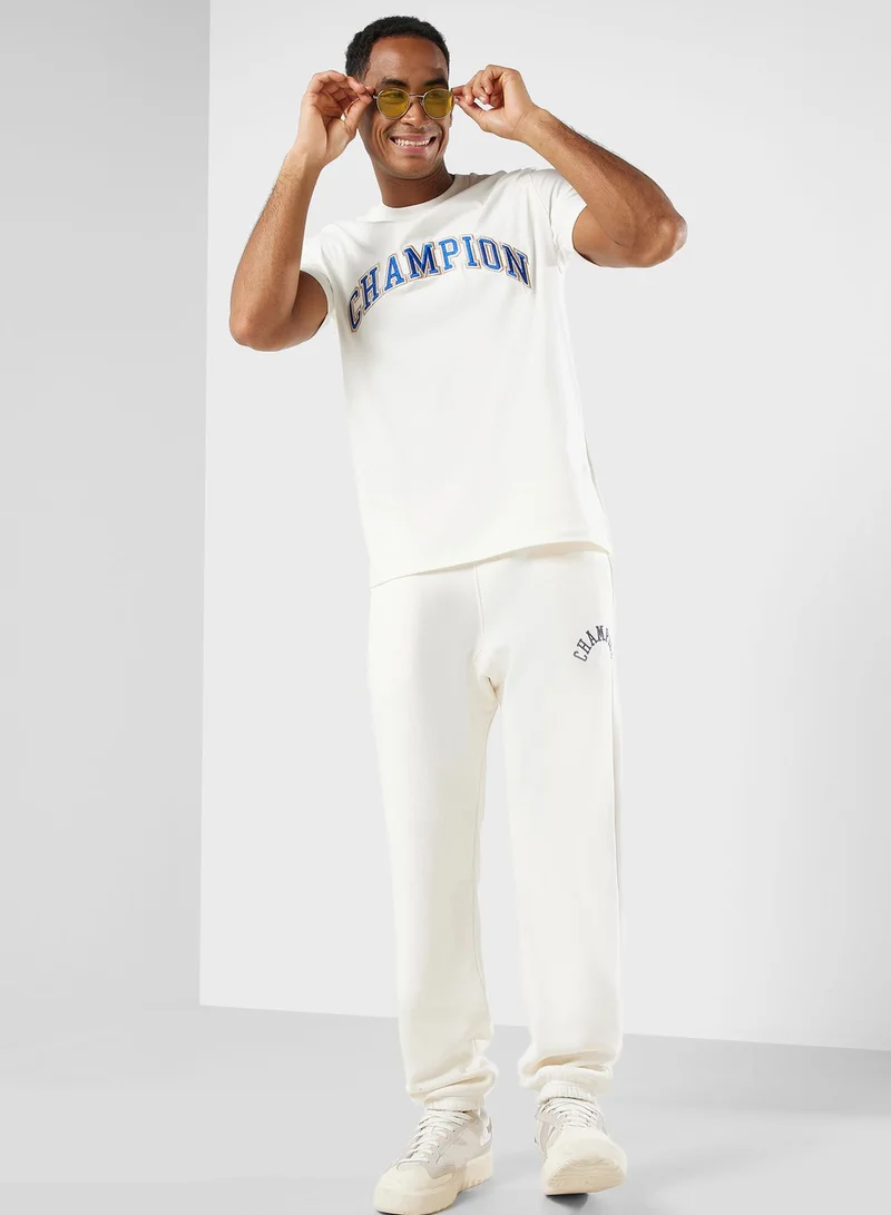 Champion Logo Cuffed Pants