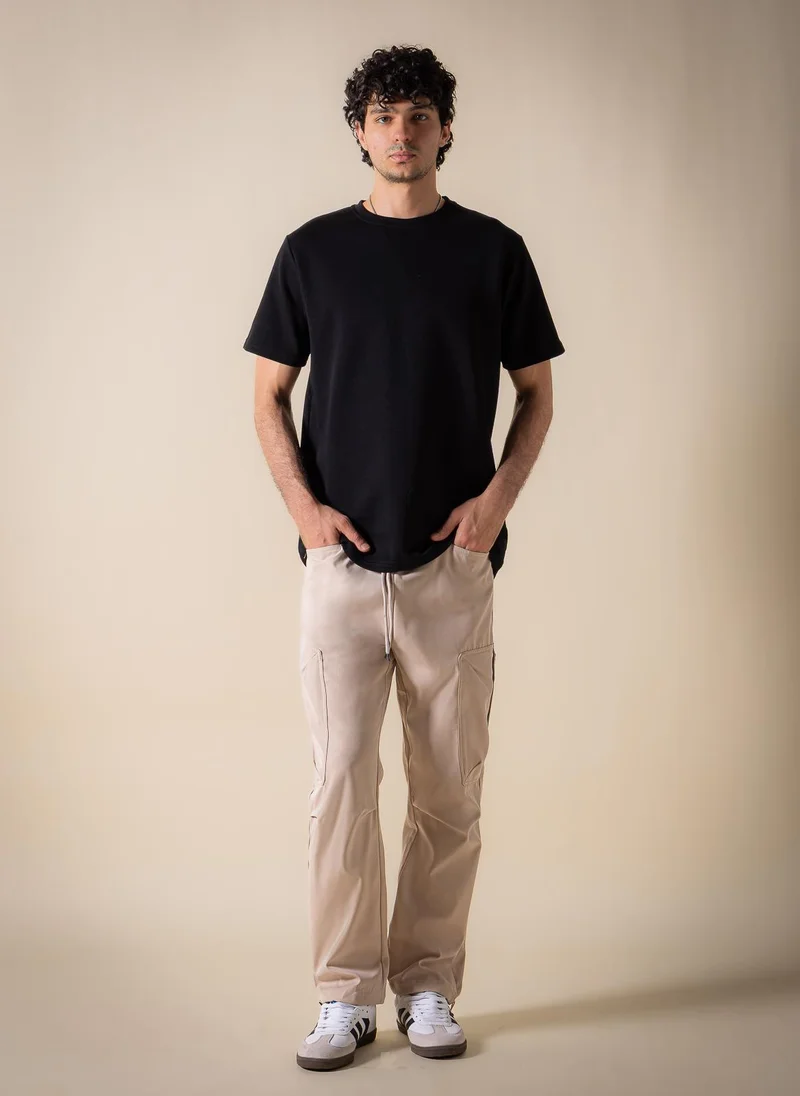 SHAPES Beige LIGHTWEIGHT CARGO TROUSERS for Men | Best Price UAE