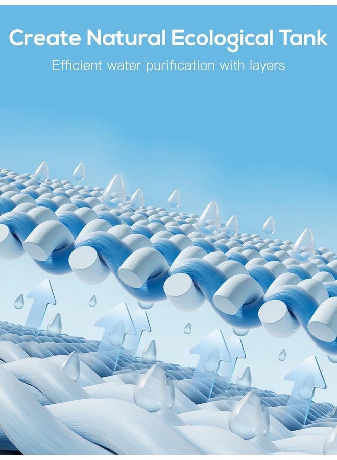 إسفنجة فلتر حوض السمك البيضاء VAYINATO® مقاس 3 أقدام مناسبة لفلتر حوض السمك، وعلبة، وفلتر إسفنجي من Petzlifeworld - Image 5