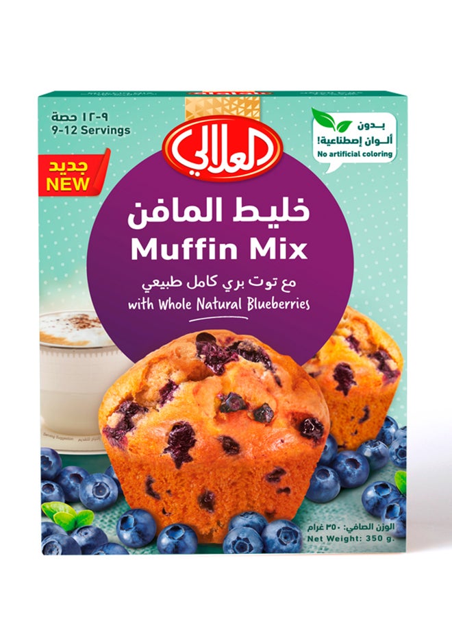 Al Alali Muffin Mix with Whole Natural Blueberries 350 g - Image 1