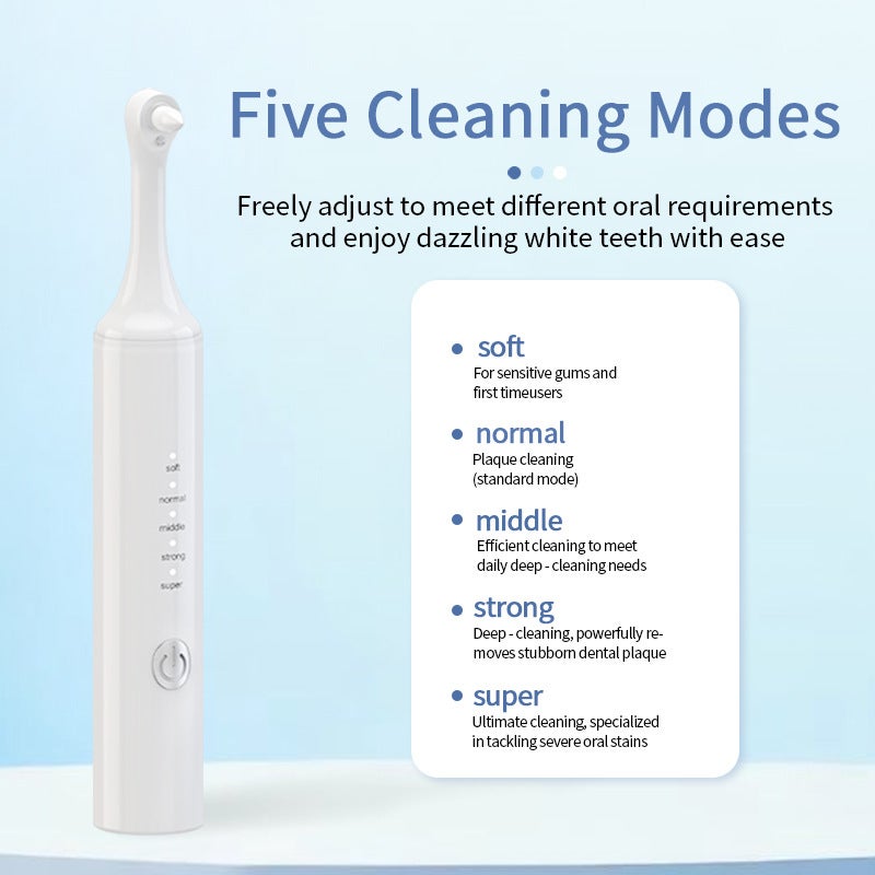 New Electric Toothbrush with Automatic Ultrasonic Cleaning for Home Use, Whitening and Stain Removal - Image 3