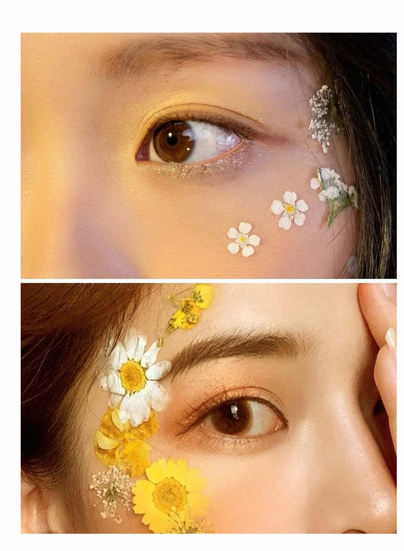 72 PCS Real Dried Pressed Flowers, Art Natural Dried Flower Leaf Plant Herbarium for Making Jewelry Nail Scrapbooking DIY Candle Decoration Resin Jewelry... - Image 4