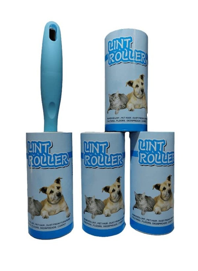 BESTOTTAM Lint Roller; 1 Roller + 5 Refill Rolls (30 Sheets Each); Cat, Dog and Pet Hair, Fur and Lint Remover Cloth, Furniture, Carpet, Dog Fur, Sweater, Dust & Dirt - Image 1