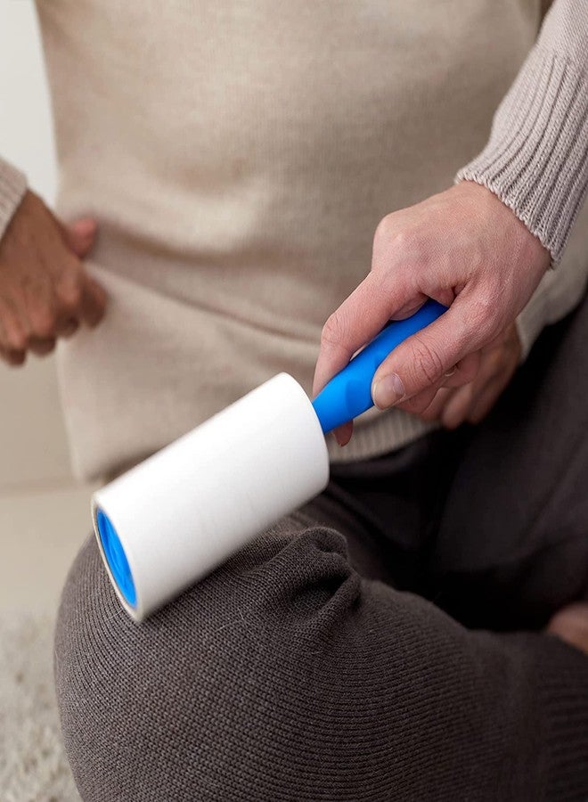 BESTOTTAM Lint Roller; 1 Roller + 5 Refill Rolls (30 Sheets Each); Cat, Dog and Pet Hair, Fur and Lint Remover Cloth, Furniture, Carpet, Dog Fur, Sweater, Dust & Dirt - Image 5