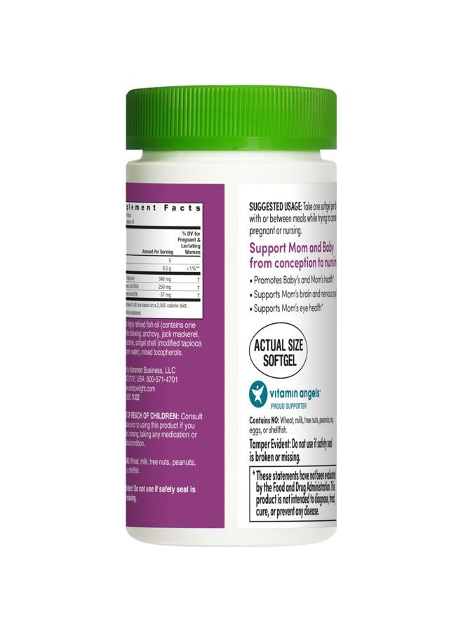 Rainbow Light Prenatal Dha Smart Essentials, Omega-3 Fatty Acids- 60 Softgels - Image 4