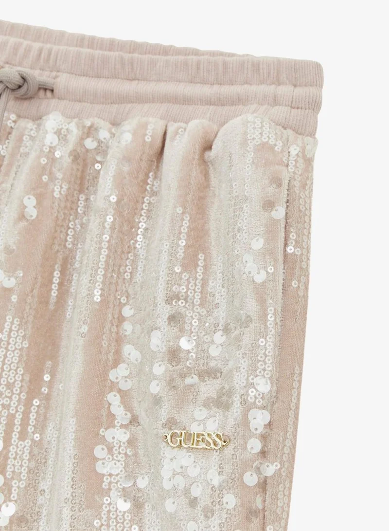 GUESS  Kids Sequins Wide Leg Pants for Women | Best Price UAE