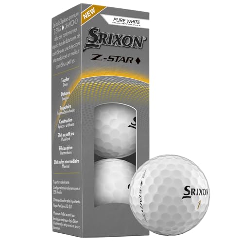 Srixon كرات جولف سريكسون Z-Star دايموند، دايموند 3، أبيض - Image 4