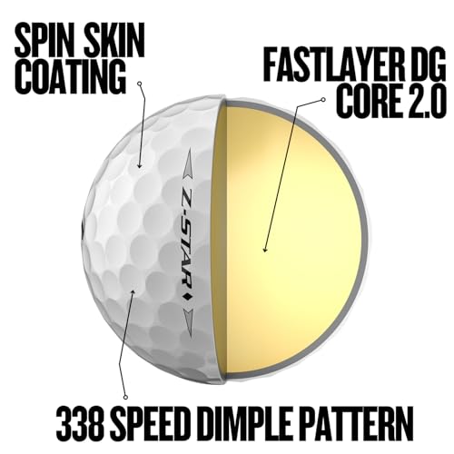 Srixon كرات جولف سريكسون Z-Star دايموند، دايموند 3، أبيض - Image 5