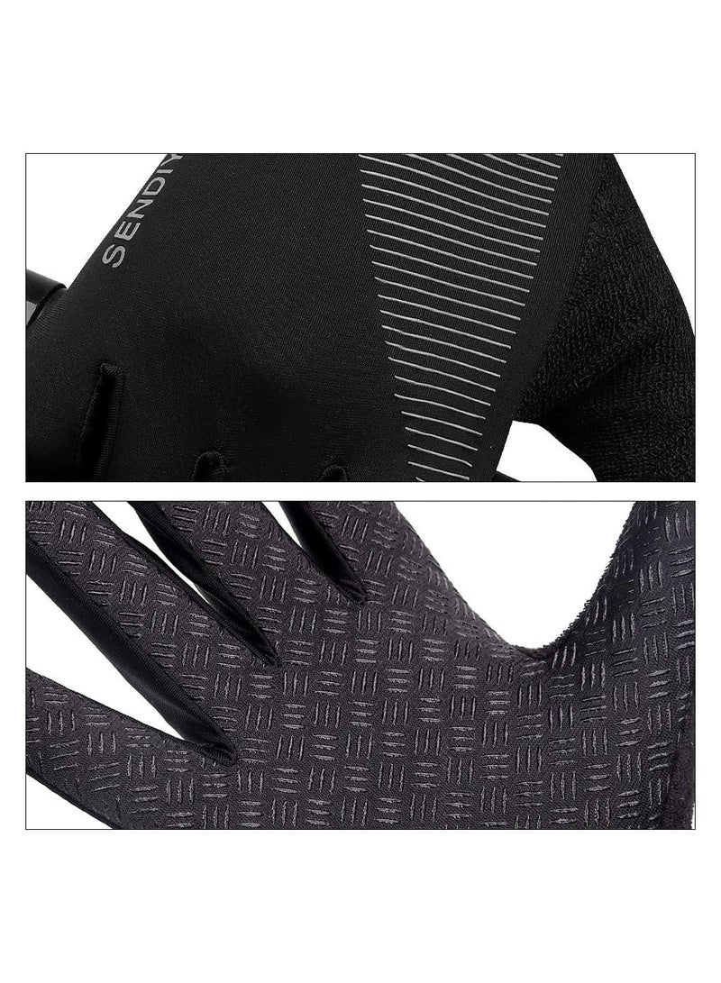 قفازات التمرين ، حماية كاملة لراحة اليد ومقبض إضافي ، قفازات الصالة الرياضية لرفع الأثقال ، التدريب ، اللياقة البدنية ، الجري والتمارين ، ركوب الدراجات - Image 5