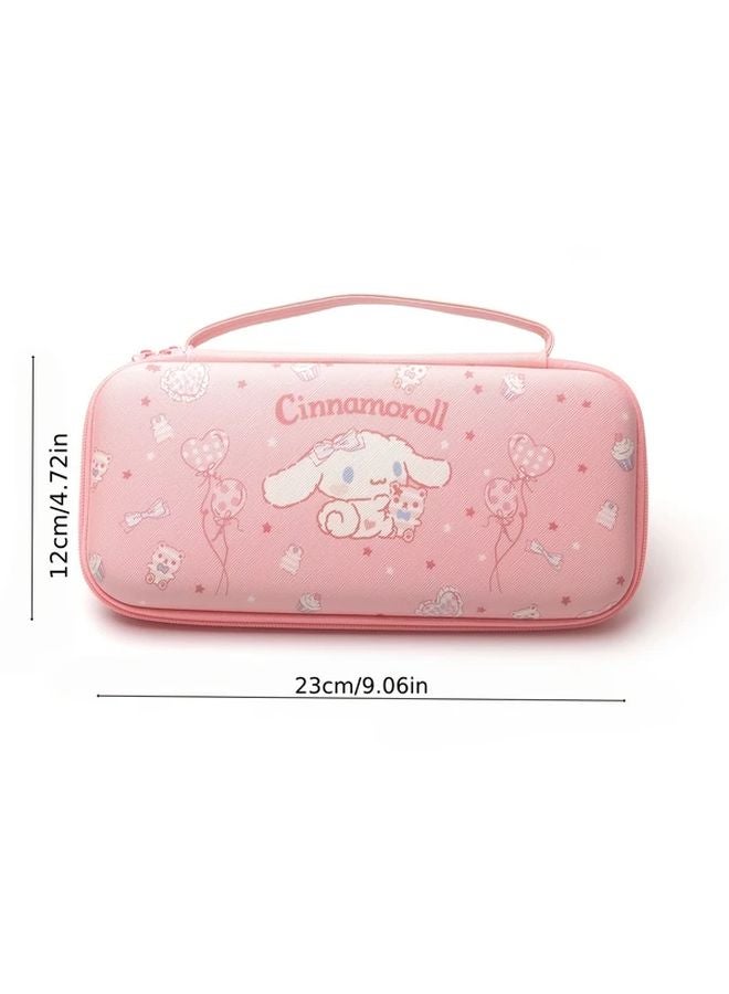 Hello Kitty Switch Lite Hard Carrying Case With Game Cartridge Slot Durable Portable Travel Cover - Image 2