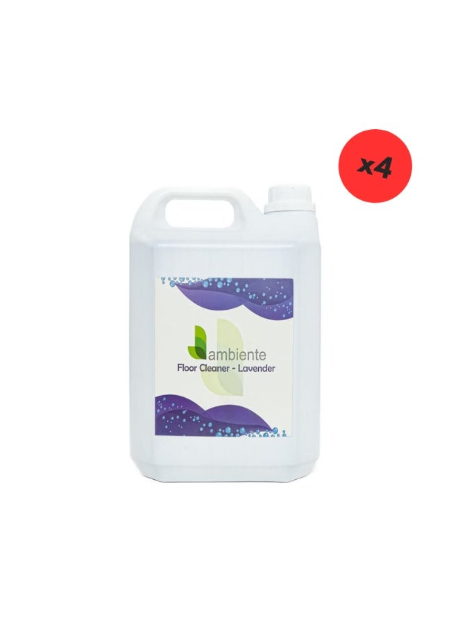 Ambiente Floor Cleaner 5L, Pack of 4 - Image 2