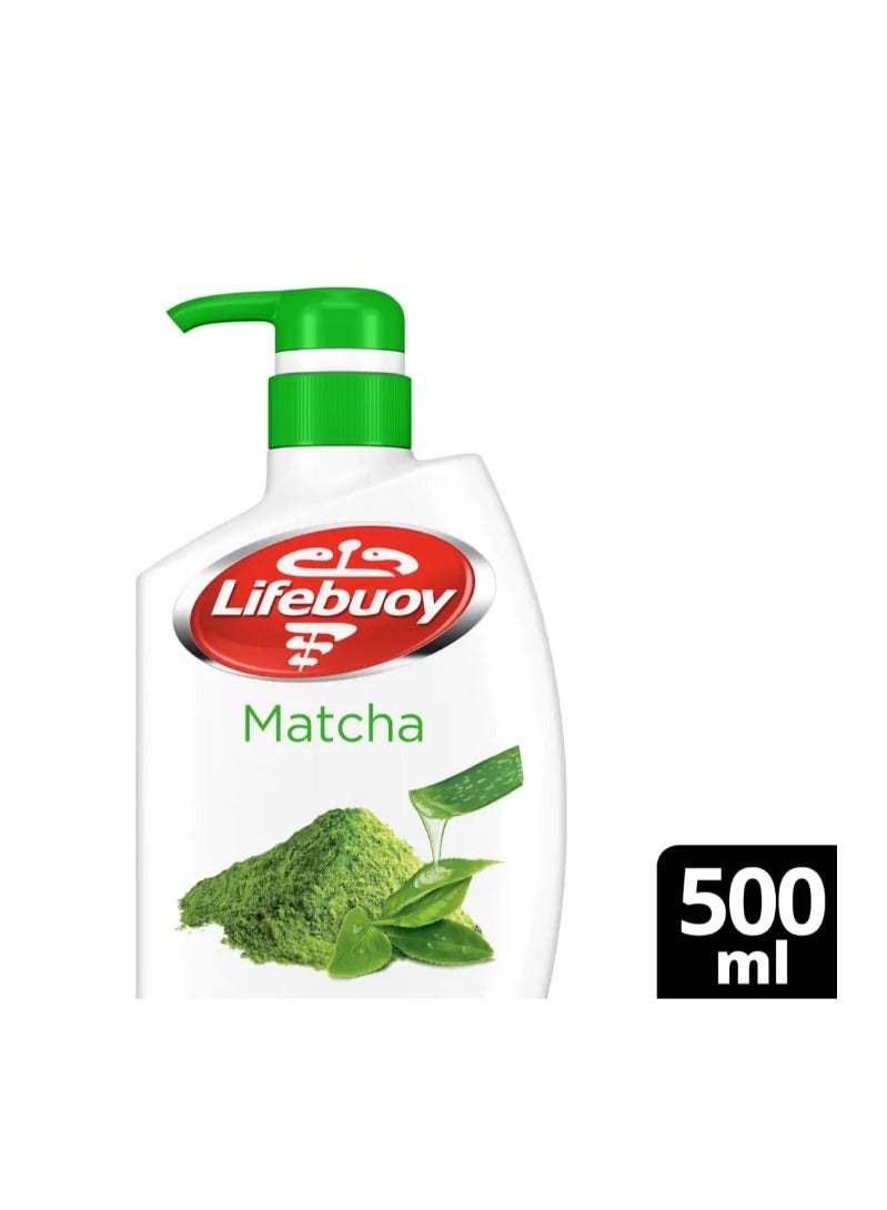Lifebuoy غسول الجسم لايف بوي شاي أخضر وألوفيرا 500 مل - Image 1