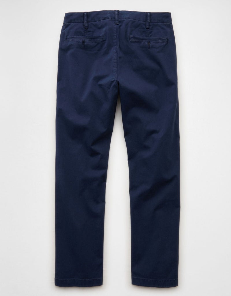 American Eagle AE Flex Original Straight Lived-In Khaki Pant - Image 4