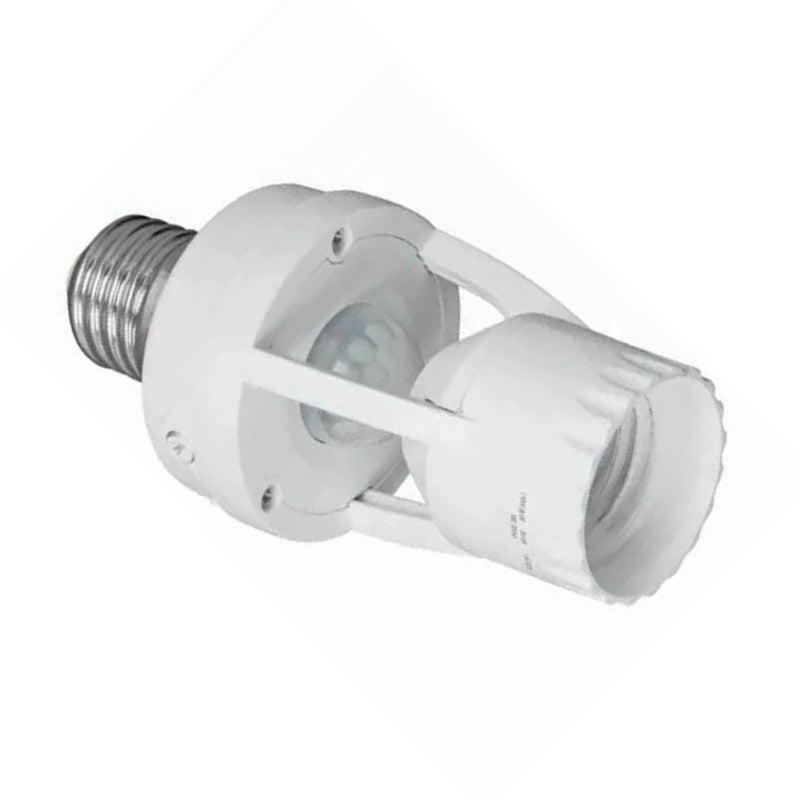 مقبس مستشعر حركة E27 حساسية قابلة للتعديل ومقبس مصباح مُنفذ بالحركة بوقت تأخير للكشف يبلغ 6 أمتار – بدون الحاجة إلى الإنترنت للتحكم التلقائي في الأضواء للحجر السفلي والمرآب والسلالم وشرفة المسبق - Image 4