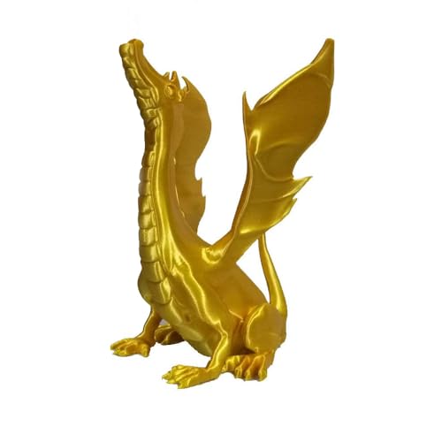 Haiteng Silk PLA Filament Gold 1KG 1.75mm 3D Printer FDM Filament 3D Printing Materials Shiny Metallic PLA Gold Color - Image 2